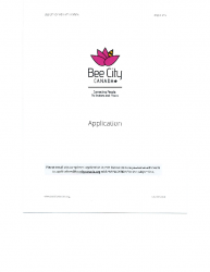 BEE CITY Application (2/2017)