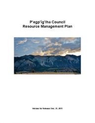 P’egp’íg’lha Council Resource Management Plan